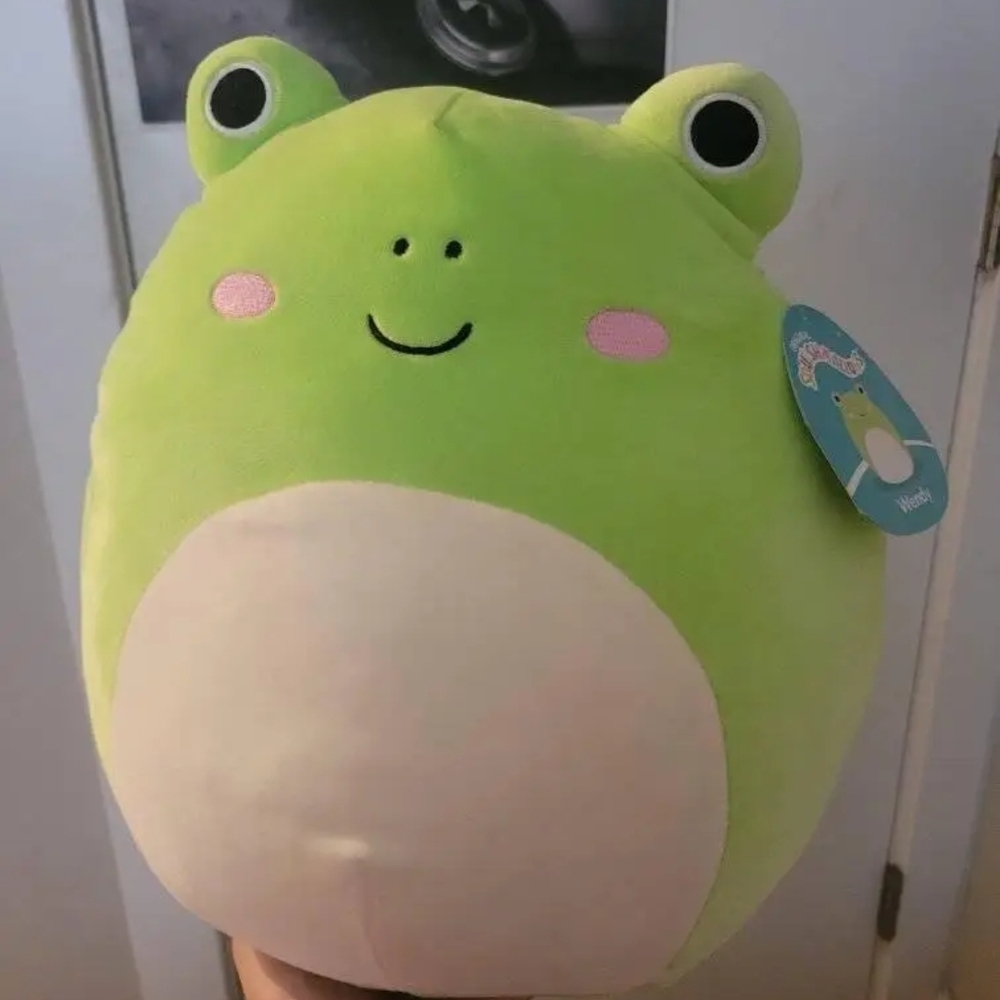 Green Frog SQUISHMALLOW Toy